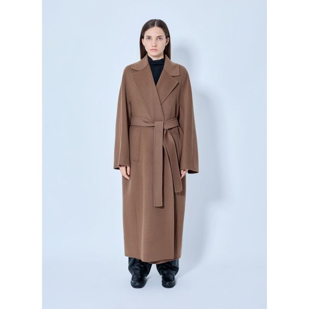 Max Mara Women Belted Wool Coat